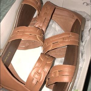 Brown sandals